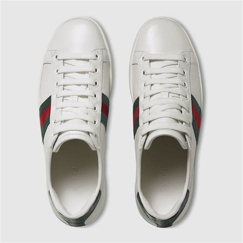 gucci ace leather low-top sneaker black|gucci ace sneakers price increase.